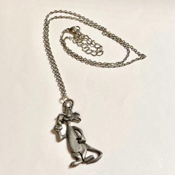 Vintage Sylvester Cat Necklace Warner Bros Looney Tunes 20" Pendant Cartoon - Picture 3 of 8